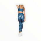 The Upside Tie Dye Python Midi Dance Pant - Jewel