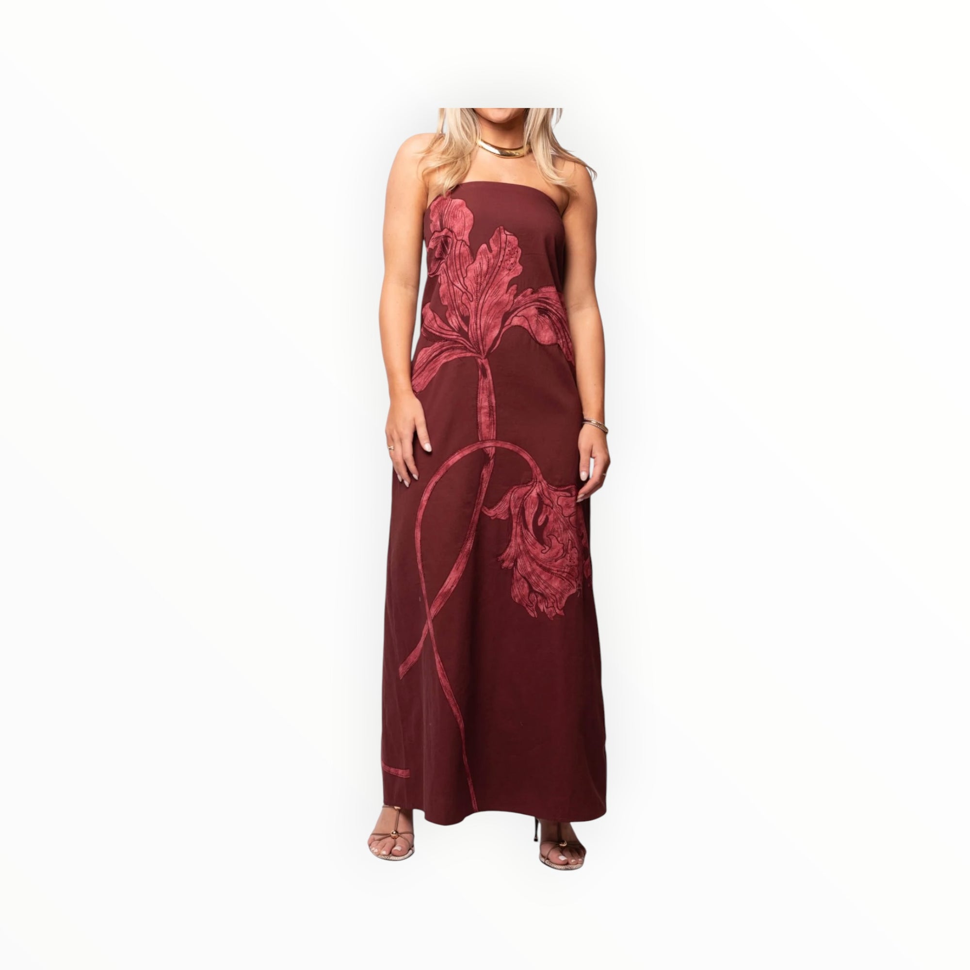 Anna Cate Dalton Dress - Rum Punch