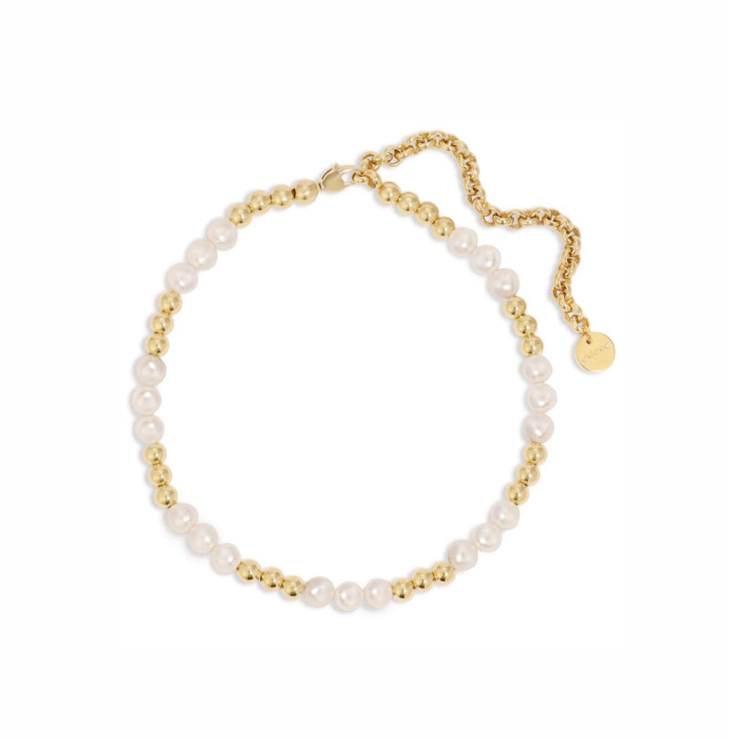 eklexic Petra Pearl & Bead Necklace