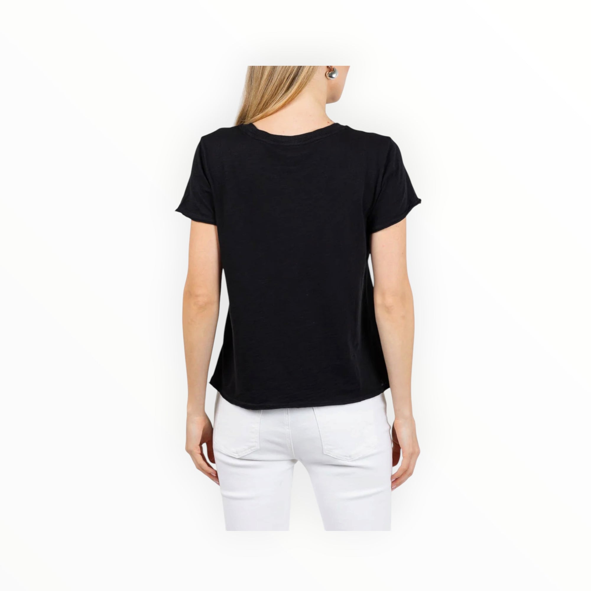 Elliott Lauren Short Sleeve Tee - Black