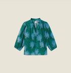 Trovata Orly Blouse - Blue Orchid