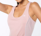Sergio Tacchini Tessa Scoop Neck Tank - Pale Mauve