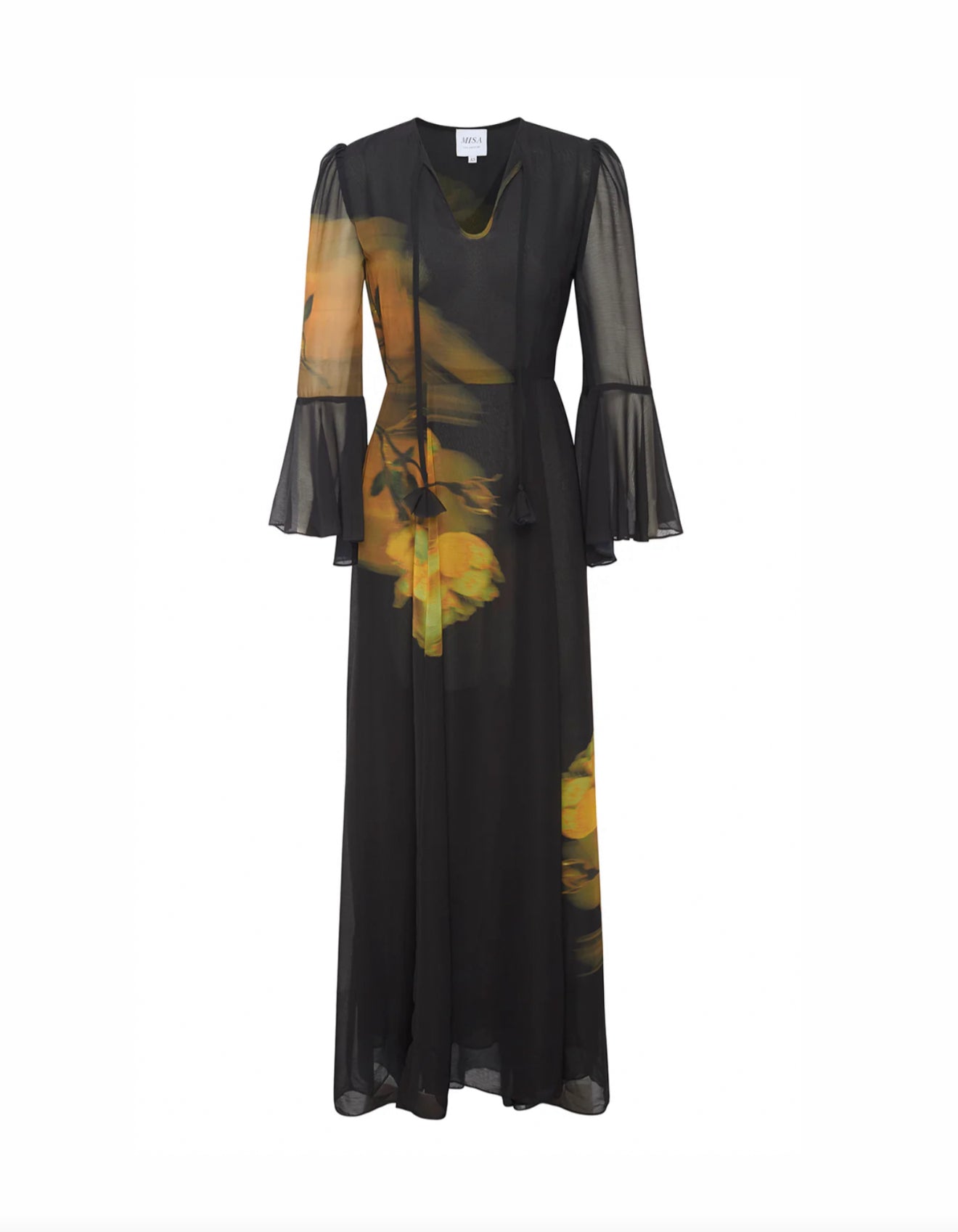 MISA Claire Dress - Yellow Rose Chiffon