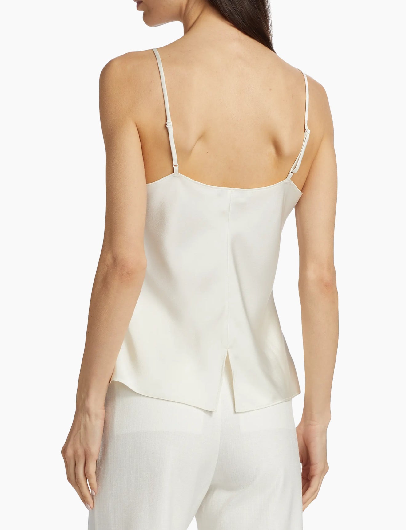 Derek Lam 10 Crosby Becca Satin Camisole - Ivory