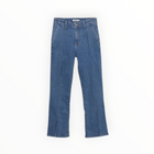SIMKHAI Ansel Crop Flare Jeans - Midnight Wash