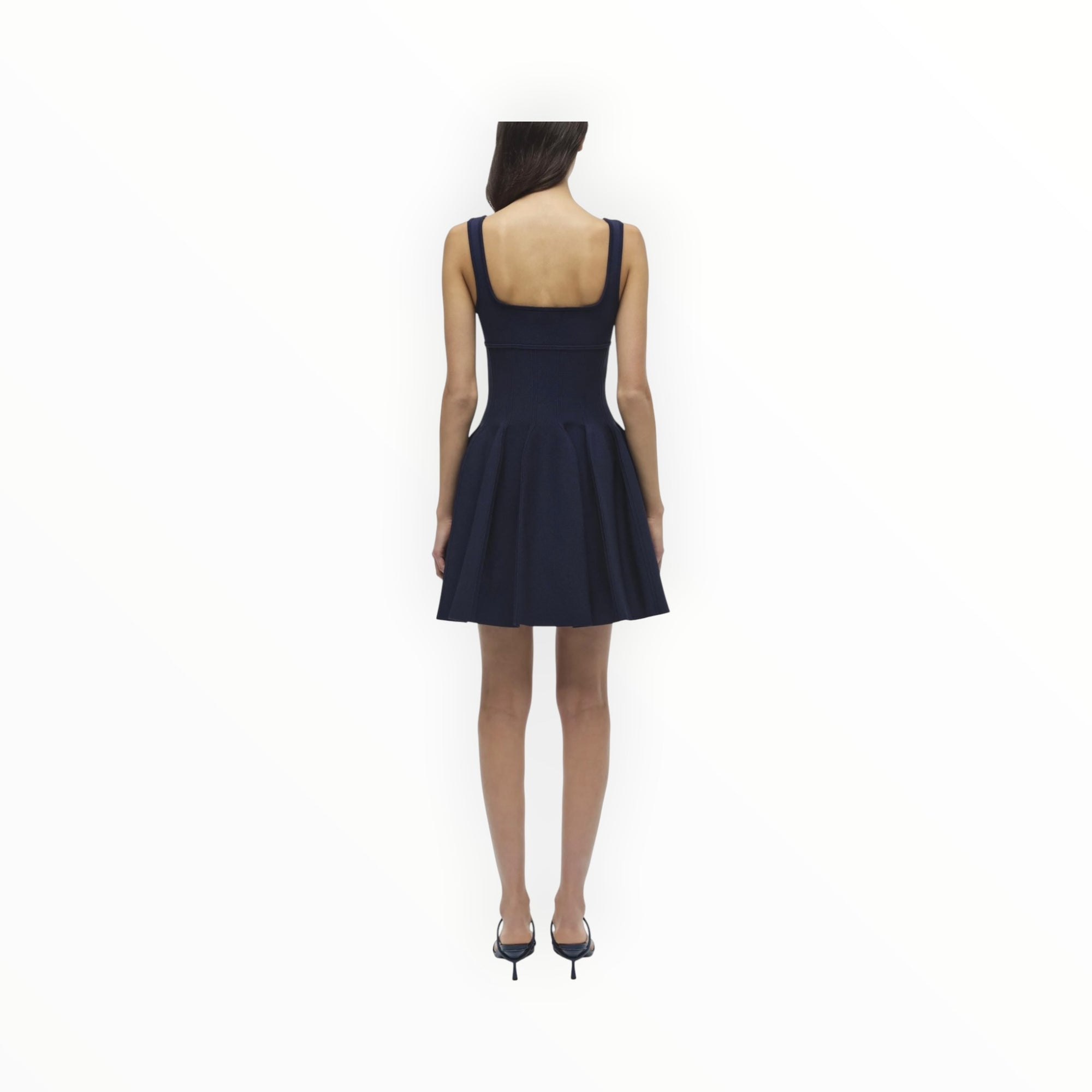 SIMKHAI Elektra Mini Dress - Midnight
