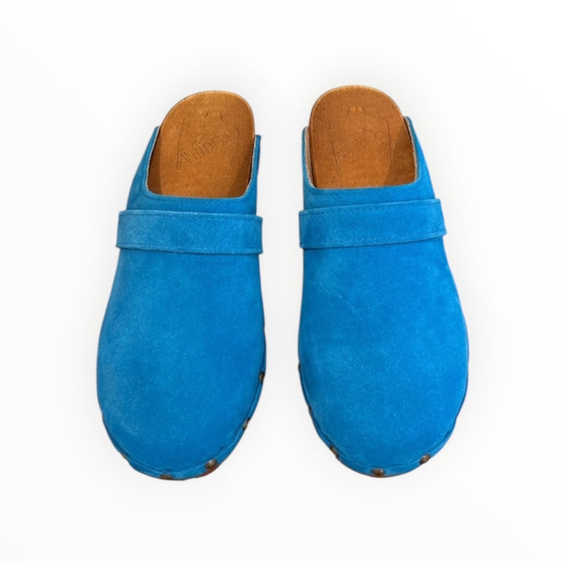 ANTiDOTi Suede Isy Clog - Blue