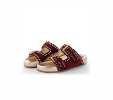 Kennel & Schmenger Platform Buckle Sandal - Bordeau