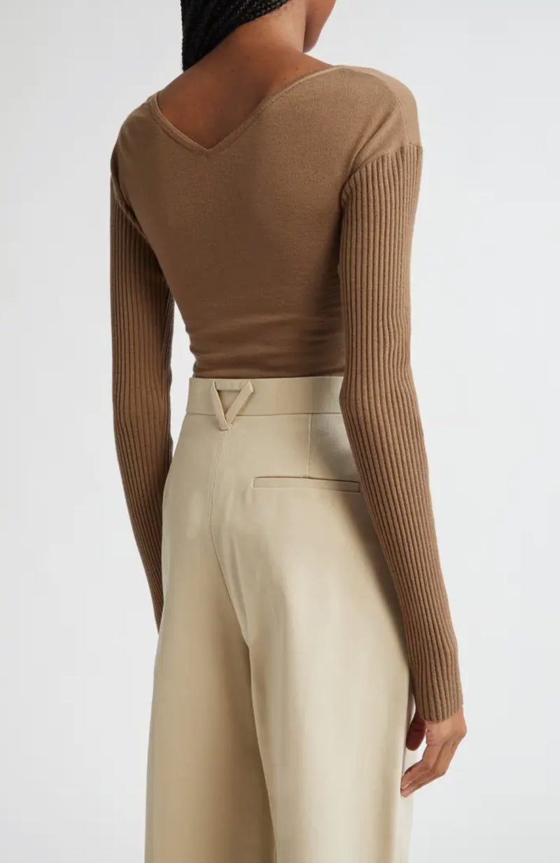 A.L.C. Keaton Sweater - Dark Taupe