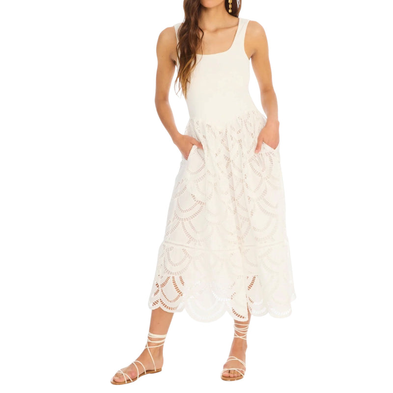Allison New York Giselle Dress - White