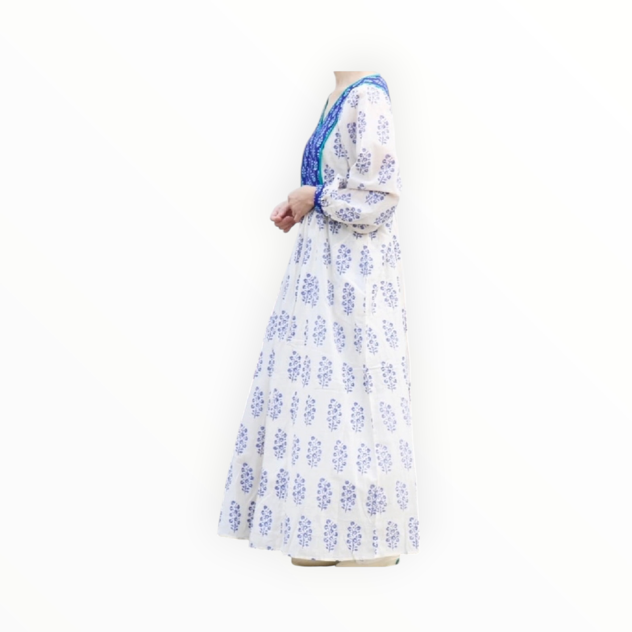 ne Quittez pas Long Dress - Ecru