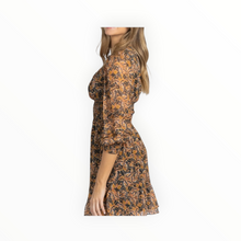 Shoshanna Fern Dress - Marigold/Rust