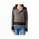 AMO Bobbie Sweater - Mocha/Storm