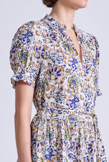 Apiece Apart Las Almas Dress - Batik Floral Cream
