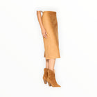 Brochu Walker Hallie Vegan Suede Slip Skirt - Camel
