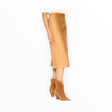 Brochu Walker Hallie Vegan Suede Slip Skirt - Camel