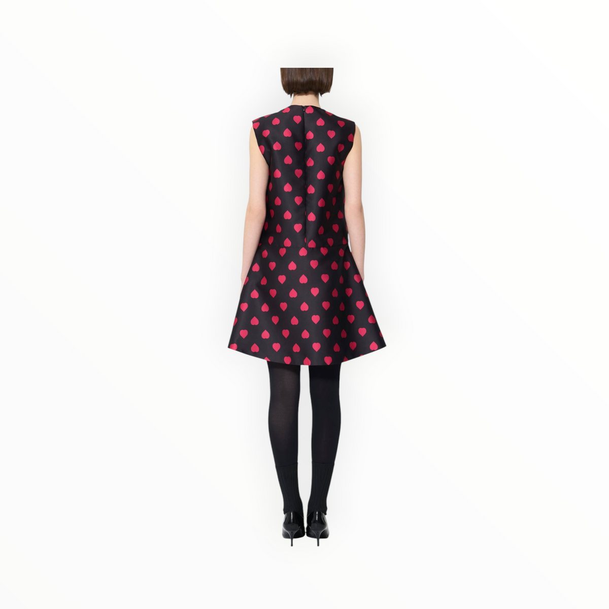 Tara Jamon Rumba Dress - Black Heart Print