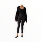 Sanctuary Runway Semi High Rise Legging - Sugar Plum Plaid