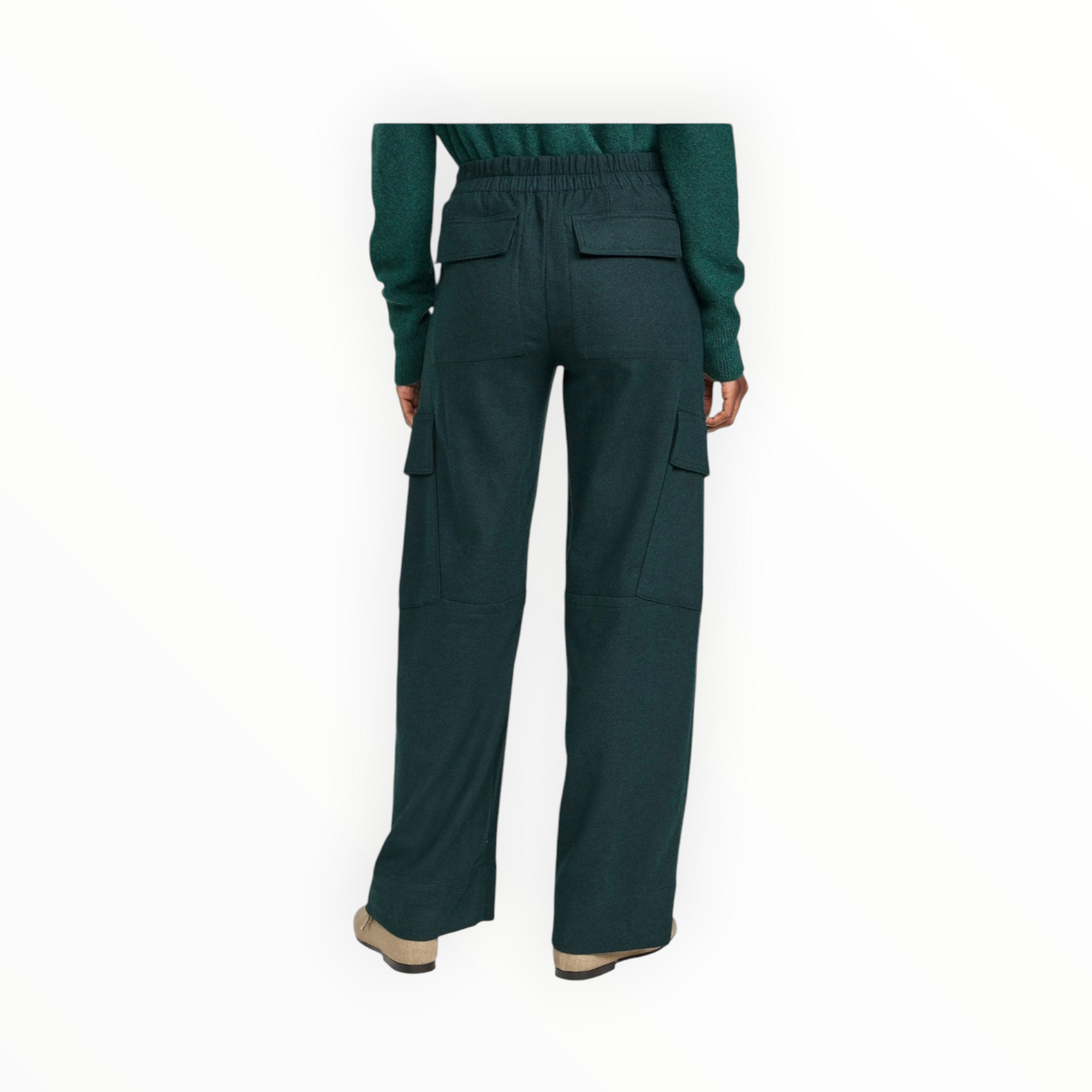Vince Vince Flannel Raver Pants -  Sea Onyx