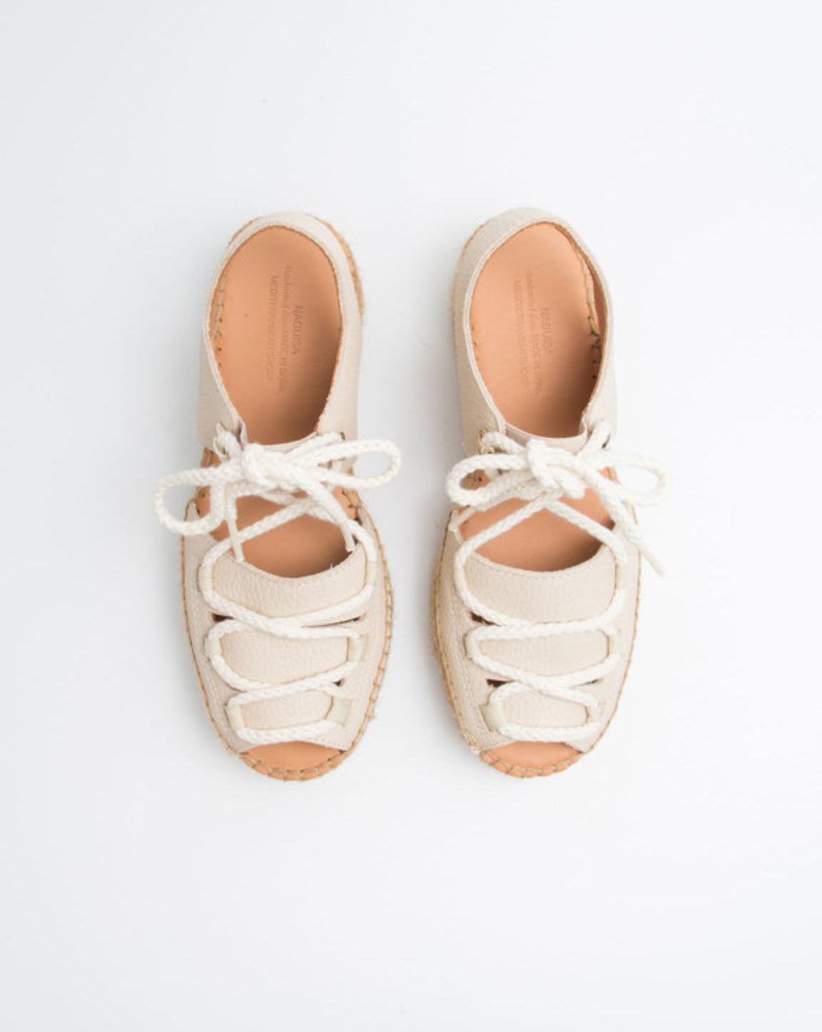 Naguisa Cima Espadrilles - Ivory