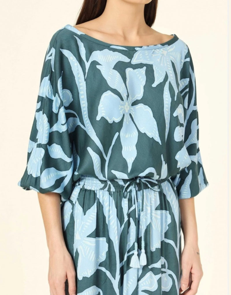 Omika Verde Blouse - Lia Tide