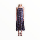 Apiece Apart Taormina Dress - Batik Floral Navy