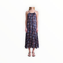 Apiece Apart Taormina Dress - Batik Floral Navy