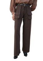 The Avant Gracy Trouser - Chocolate Brown