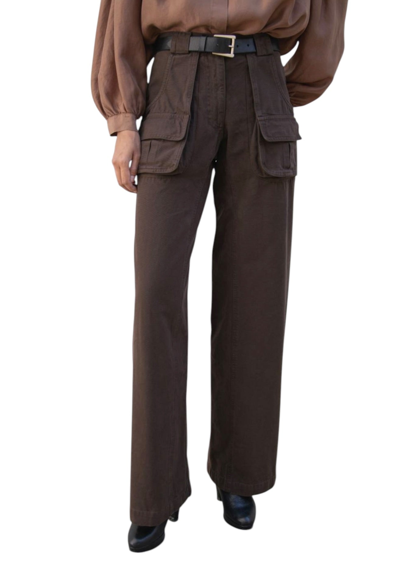 The Avant Gracy Trouser - Chocolate Brown