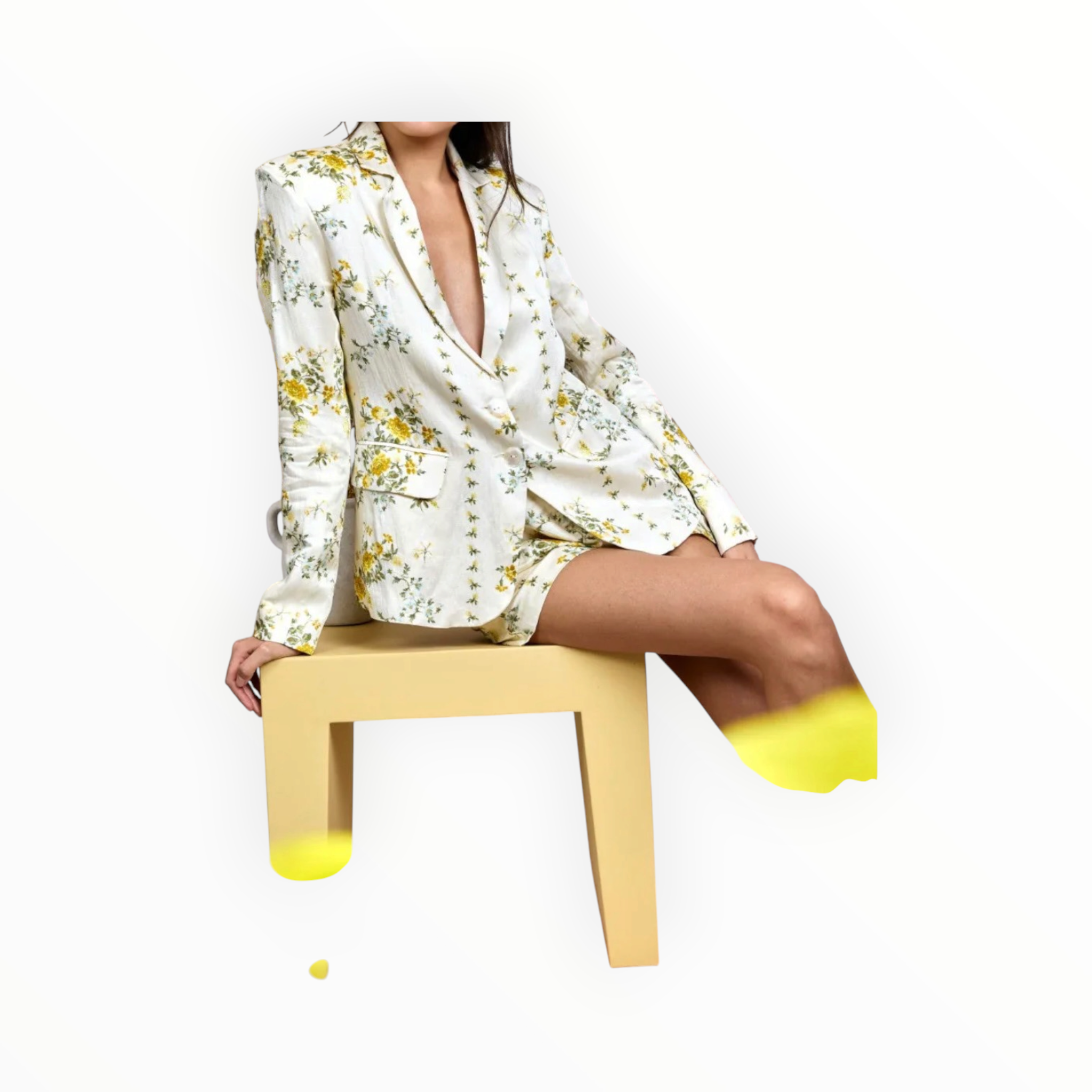 Love The Label Kaye Blazer - Estelle Floral Print