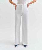 Daze Far Out High Rise Wide W/Seaming - Lamb