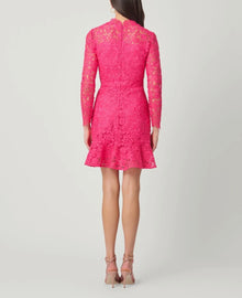 Shoshanna Gracie Dress - Fuchsia