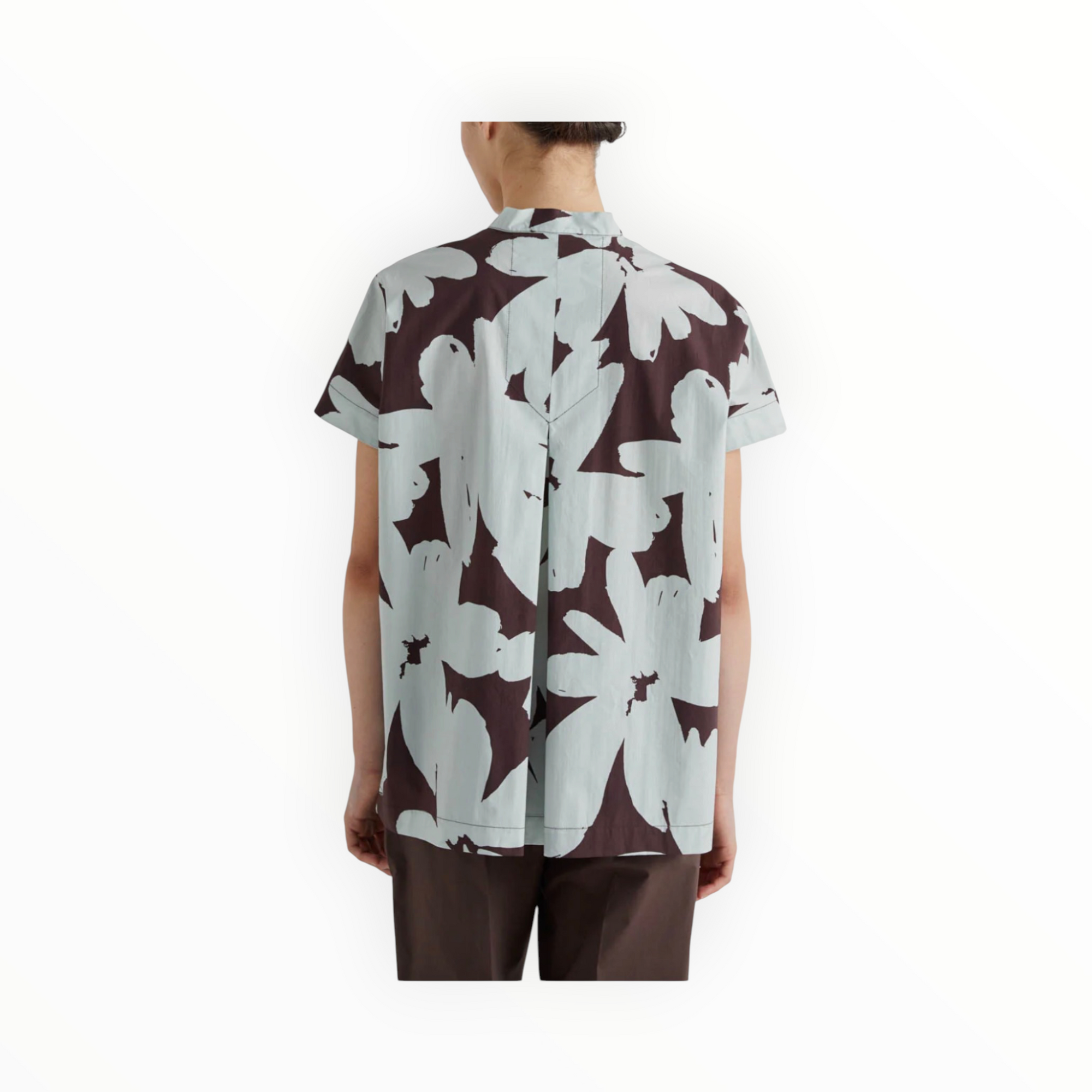 MEIMEIJ Floral Cotton Blouse