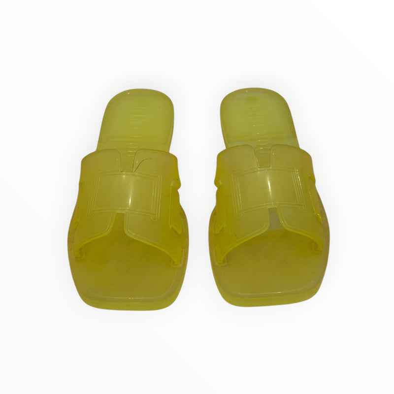 Bibi Lou Holly Flat Jelly Sandal - Yellow