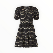 Shoshanna Elia Metallic Jacquard Dress - Black