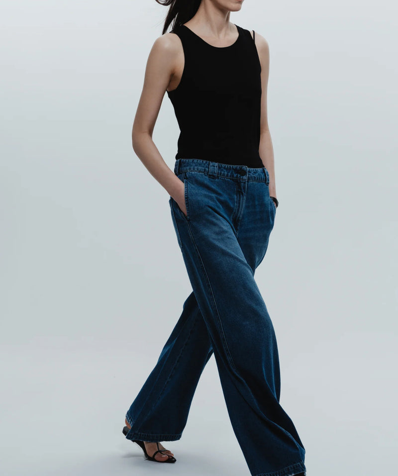 saint art Amber Denim Pant - Ashbury Wash