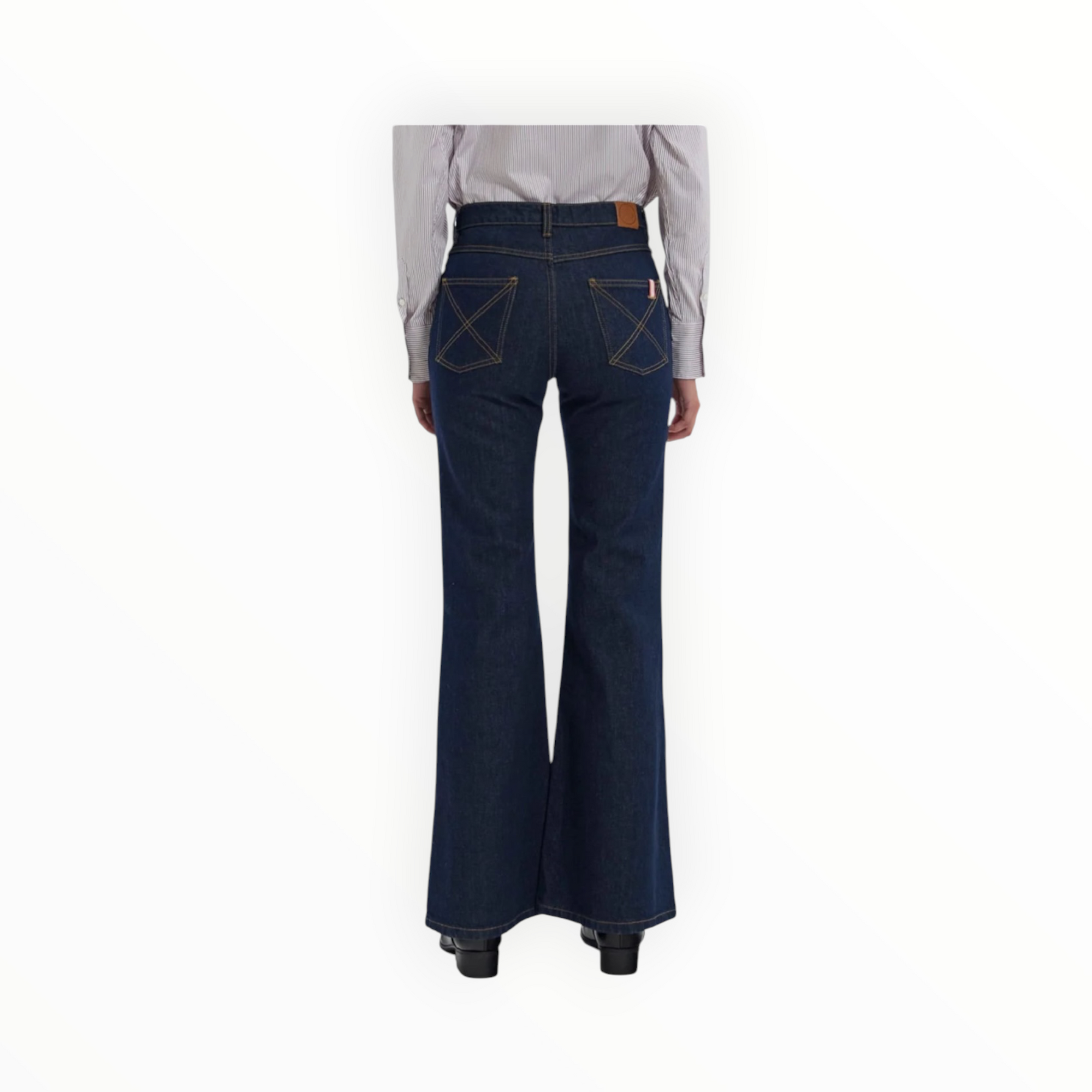 Ines de la Fressange Jane Flared Jeans - Blue