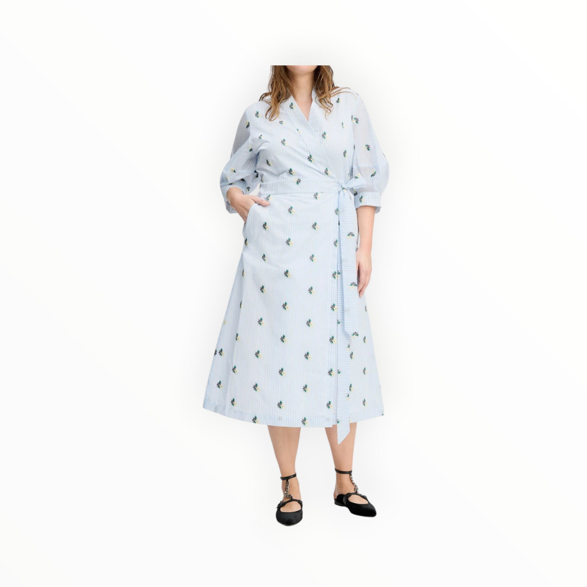 Munthe Pum Dress - Light Blue