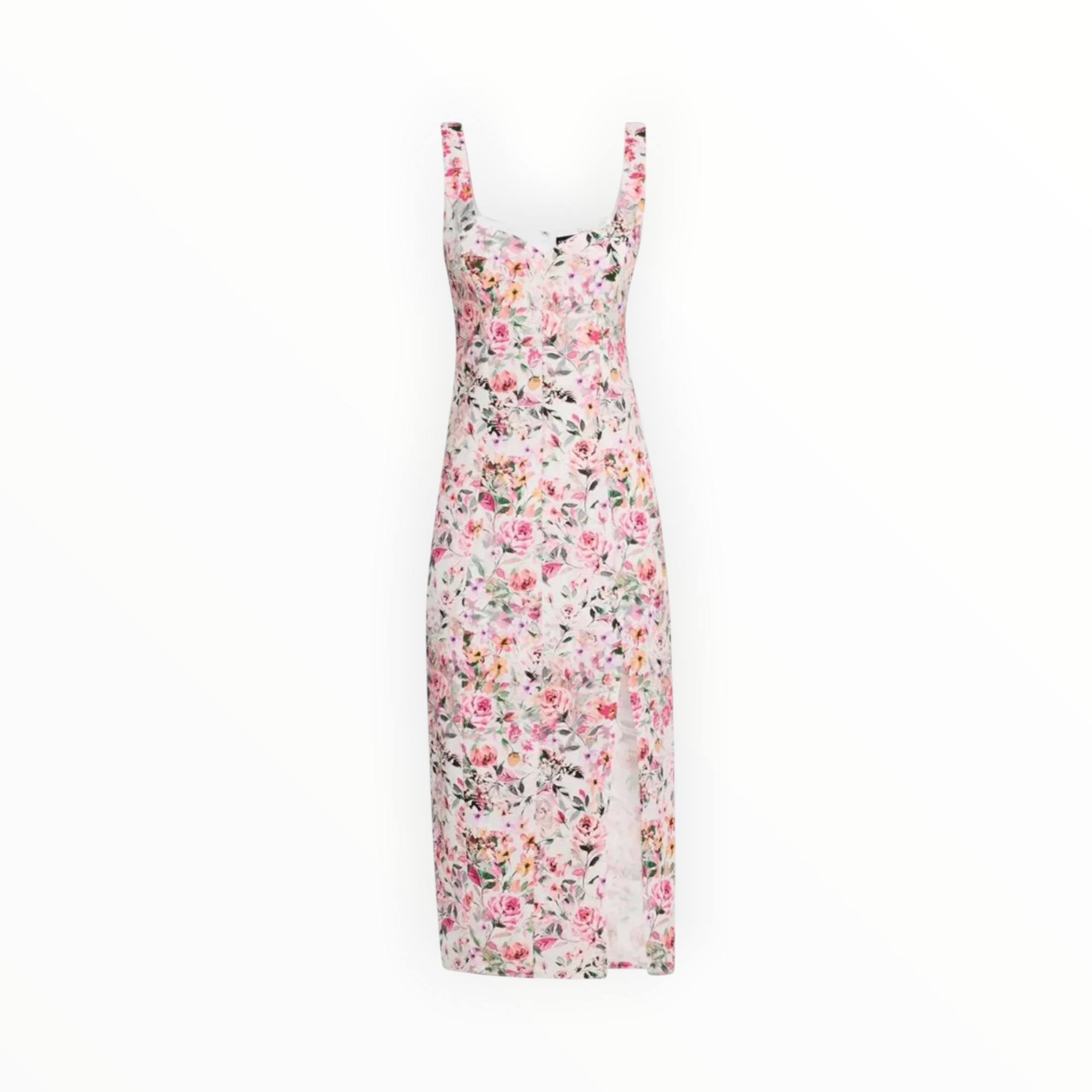 Generation Love Eugenia Floral Dress - Zesty Floral White/Pink