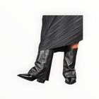Halmanera Foldover Boot - Black