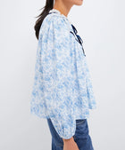 MILLE Colette Top - Blue Rose