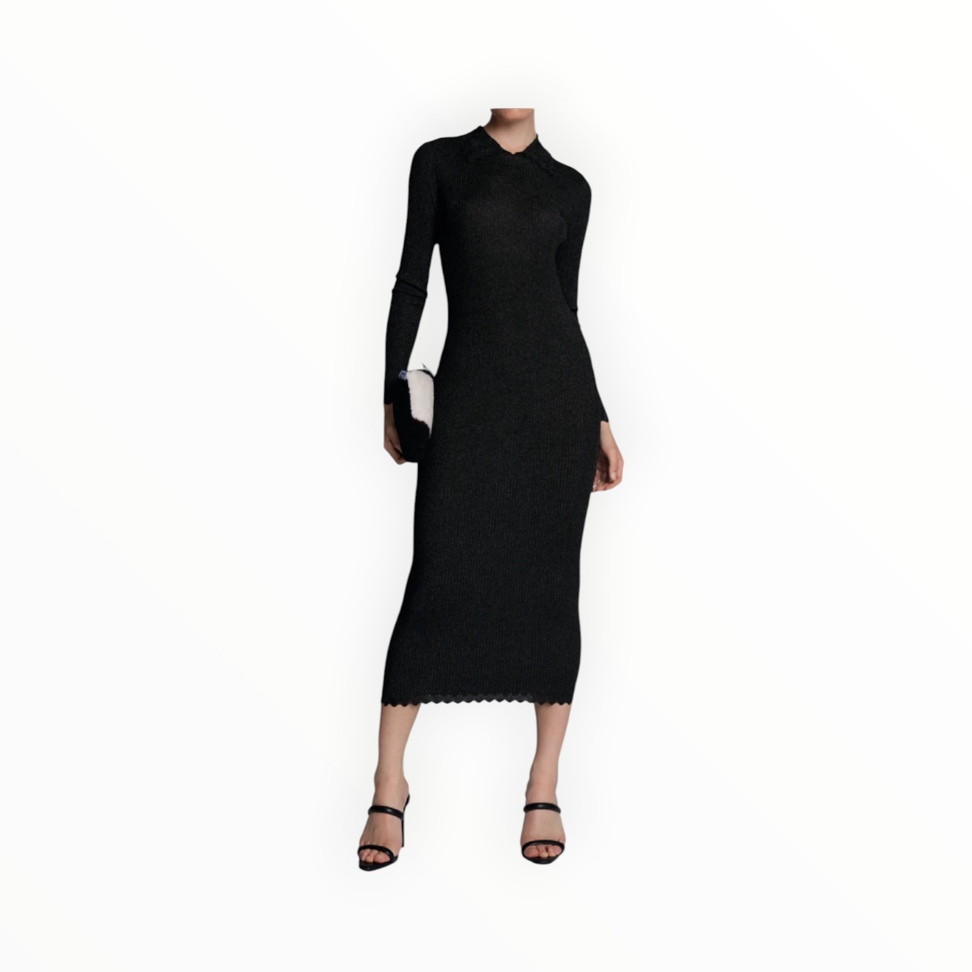 MUNTHE Elissa Knit Dress - Black