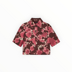 Tara Jamon Carolane Shirt - Ecru Jacquard Floral