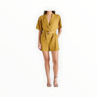 Steve Madden Honor Romper - Green Moss