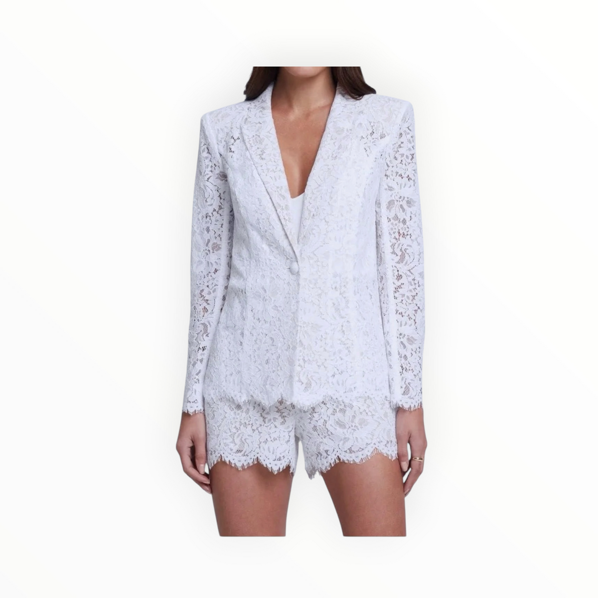 L'Agence Clementine Blazer - White