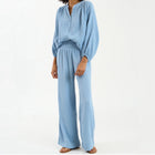 sundays Lila Pants - Dusty Blue