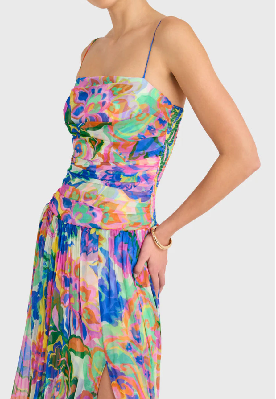 Amanda Uprichard Lumiere Dress - Fleetwood Print
