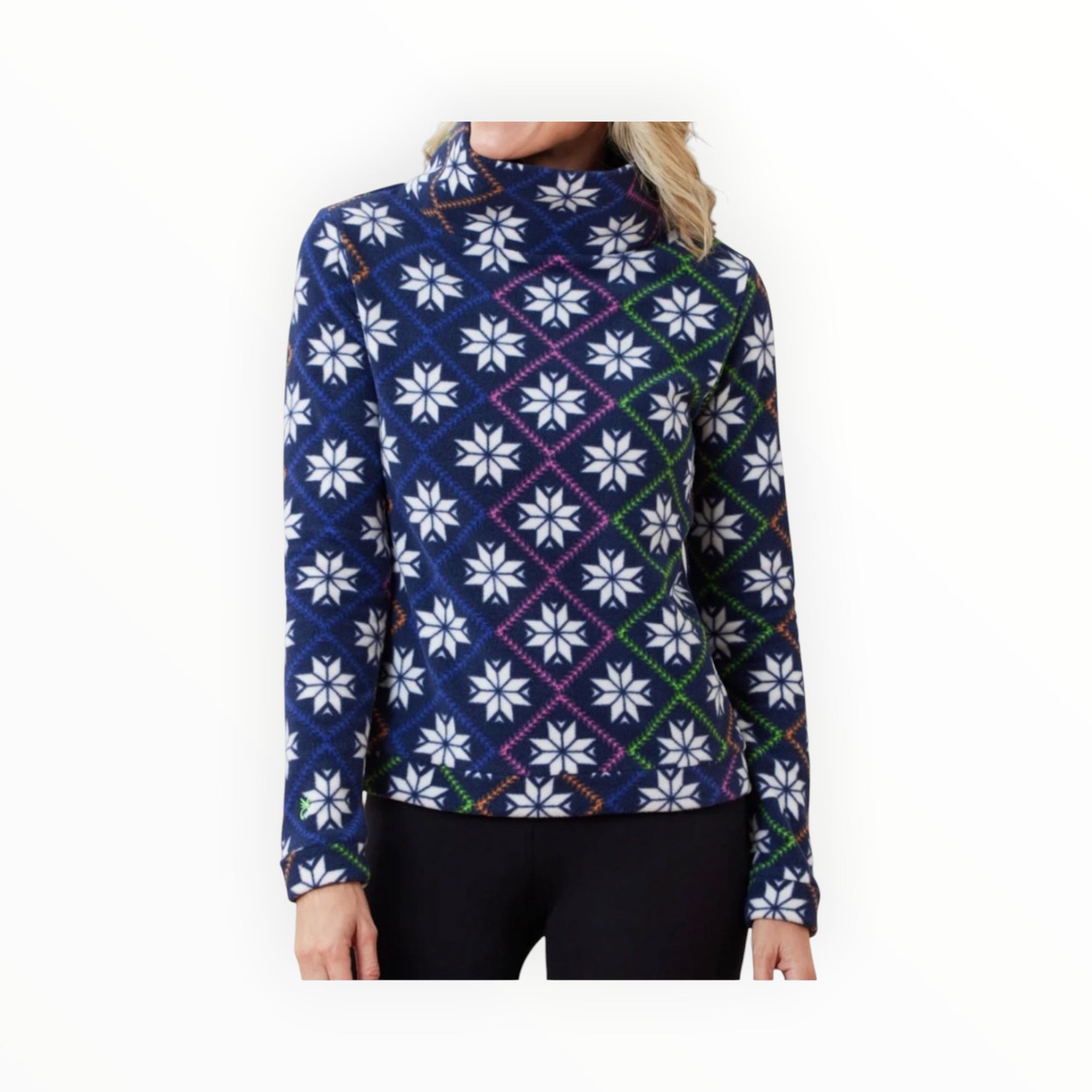 dudley stephens Vello Fleece Park Slope Turtleneck - Squall