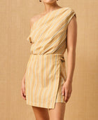 Mon Renn Point Break Mini Dress - Tropic Stripe