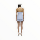 SIMKHAI Vivvy Bustier Top - Blue Hydrangea Stripe